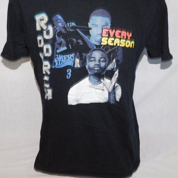 HTF Roddy Ricch Every Season Slaxers Mens L Black Graphic T Shirt - Picture 5 of 9